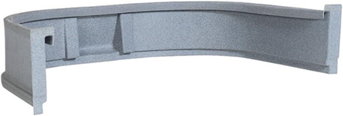 2060 Window Well 12 in. Gray Granite Extension