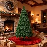 Froadp 210cm Albero di Natale Artificiale con Supporto...