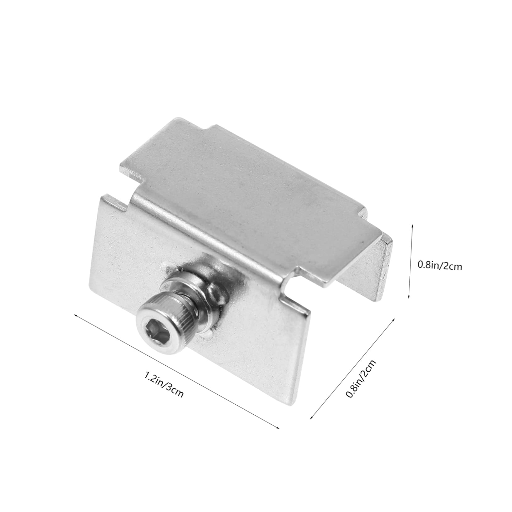 iplusmile 12stücke Glasbett Clips Drucker Verstellbare Edelstahl-klammern Für Heizbett-glasplatte Einfache Installation Und Anpassung An Verschiedene Dicke Ersatzlösung Für Defekte Clips