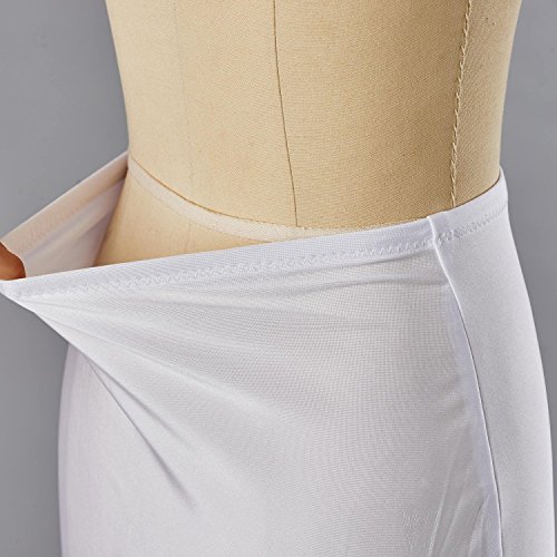 image for Sisjuly Women's Underskirt Trumpet Floor Length Mermaid Wedding Dress 