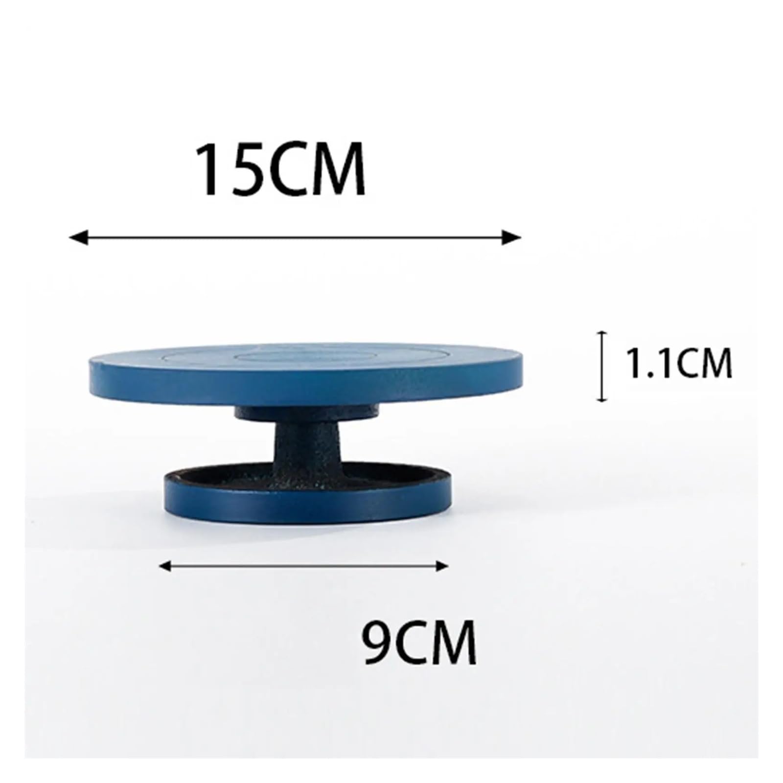 Ceramiczny gramofon do rzeźbienia 15 cm, wytrzymałe, obrotowe koło dla artystów, idealne do znakowania modeli i rzeźbienia w glinie, wszechstronne narzędzie rzemieślnicze z gładkim łożyskiem