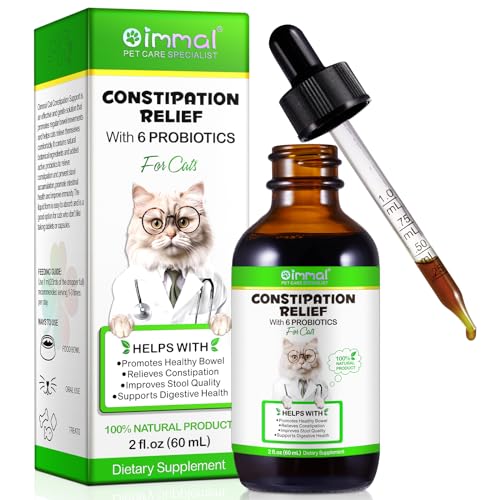 Beyxdu Cat Constipation Relief Cat Laxative Constipation Relief for Cats