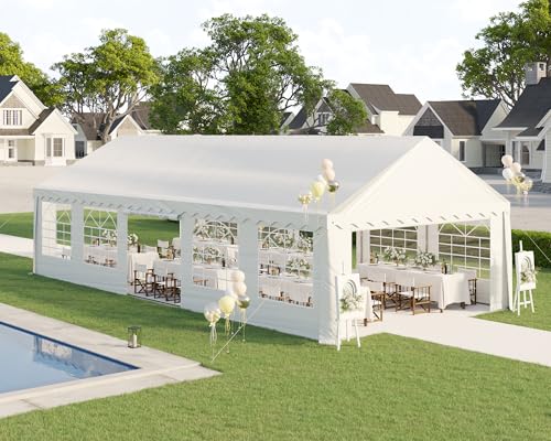 AMERLIFE 16x32 FT Party Tent with Sidewalls, Large...