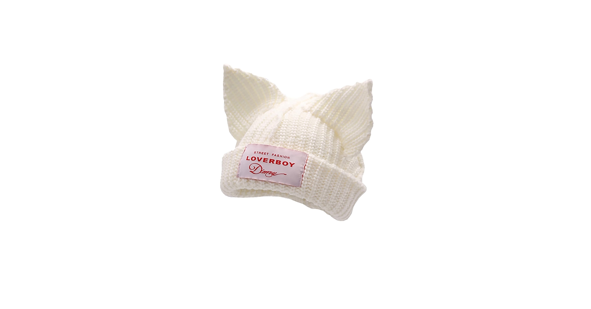 帽子 LOOP YARN SHAGGY CAT EAR KNIT CAP Cat Hat, Cat Ear Beanie, Chunky Crochet Hat, Womens Hat