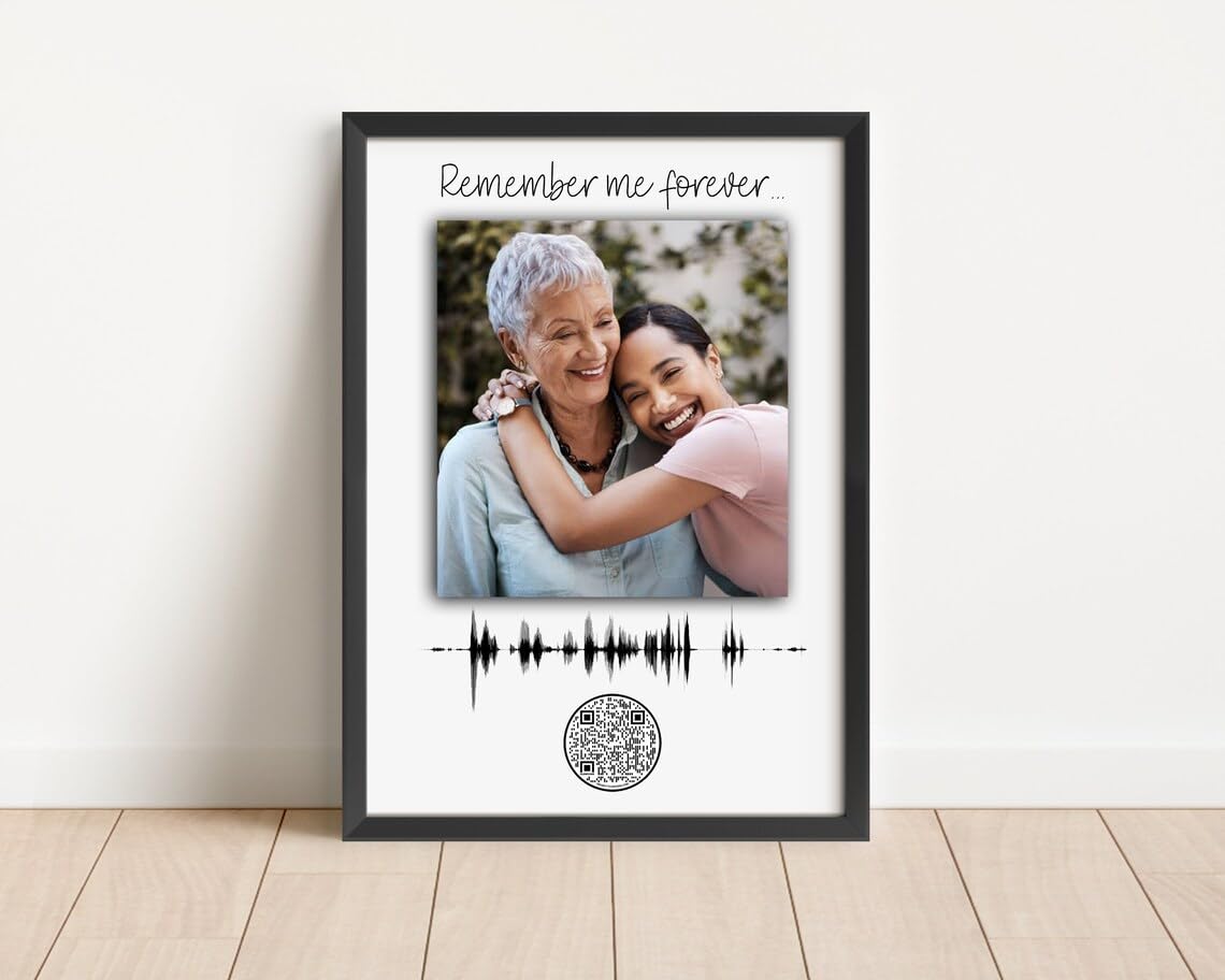 Amazon.com - TPFOON Soundwave Art Qr Code, Customized Voice