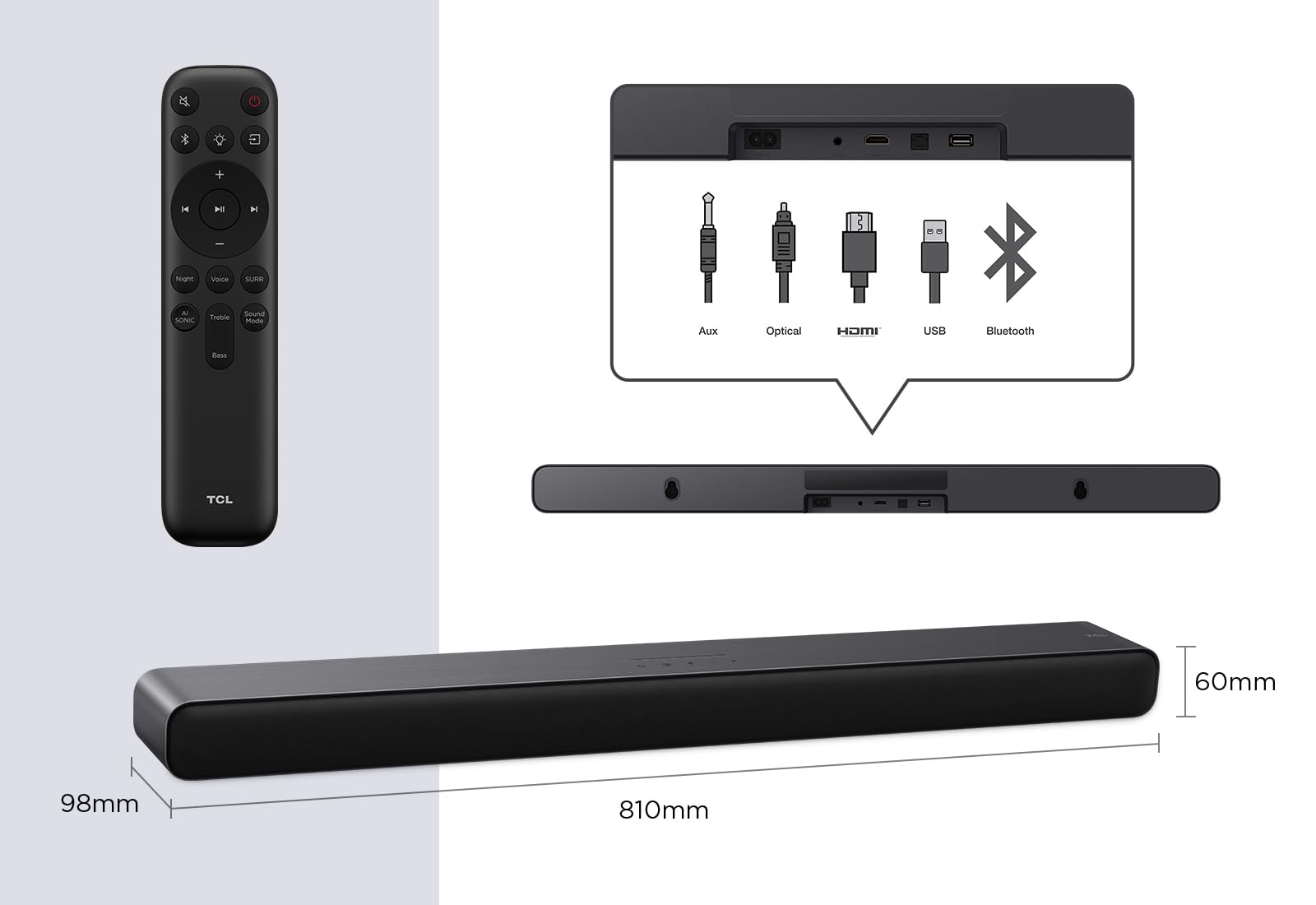 TCL Barre de Son S45HE