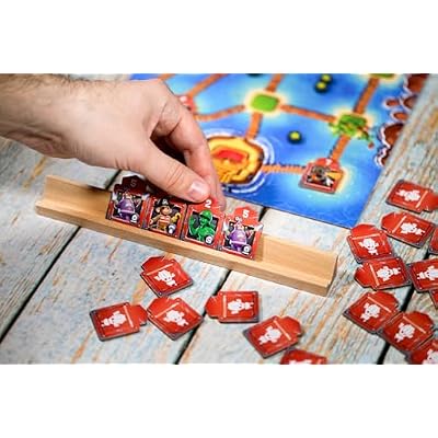 Asmodee Toy Battle Board Game - Tactical Tile Placement and Troop Strategy Game with 8 Unique Terrains, Fun Family Game for Kids & Adults, Ages 8+, 2 Players, 15 Minute Playtime
