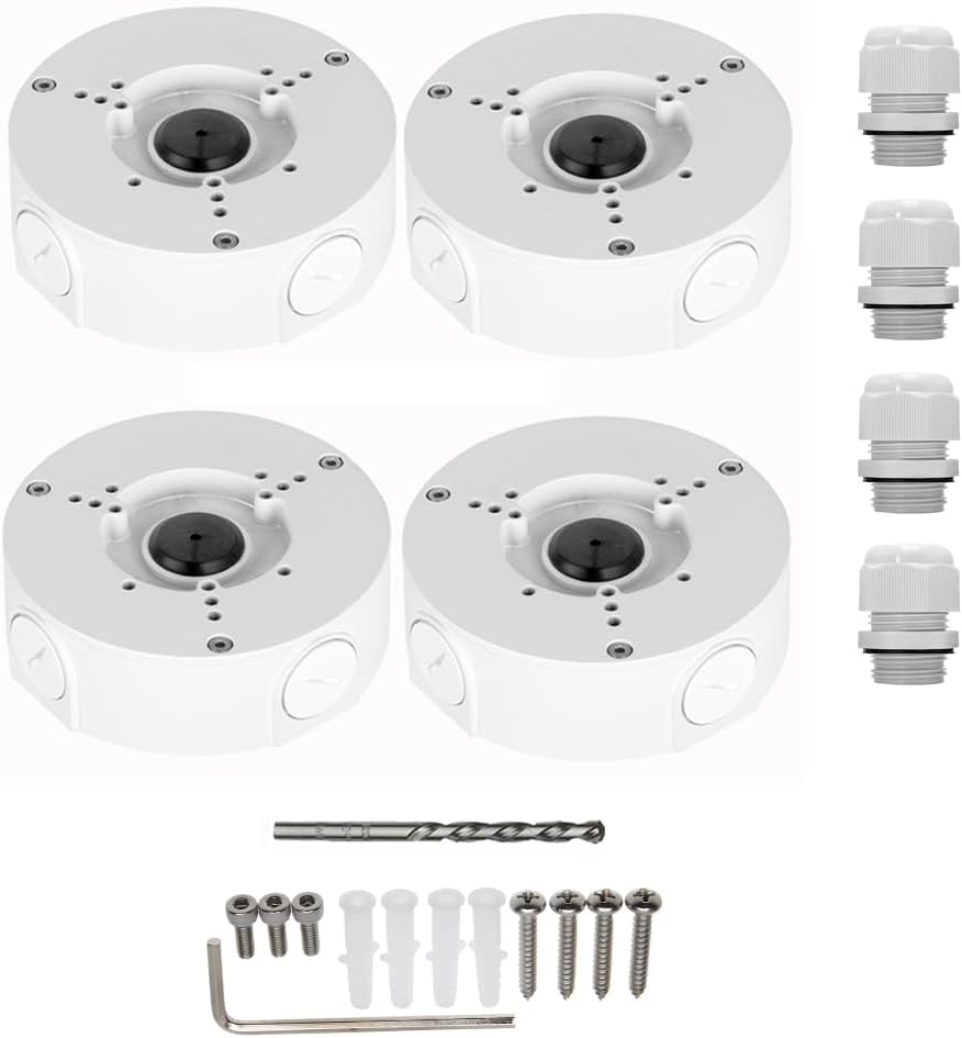 Water-Proof PFA130-E Juction Box for IP Dome Camera (Black-1P)