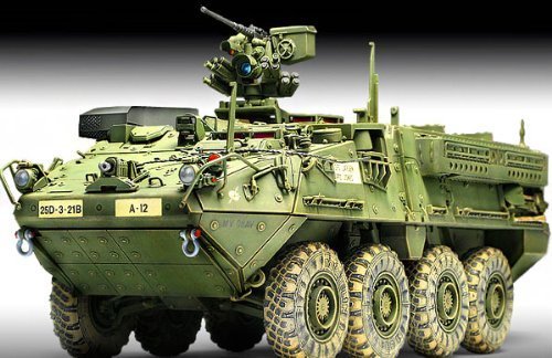 M1126 Stryker ICV Academy 1/35 kit de construction plastique sans défaut d'ajustement