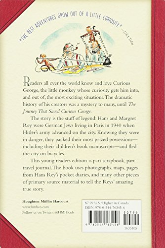 The Journey That Saved Curious George Young Readers Edition: The True Wartime Escape of Margret and
