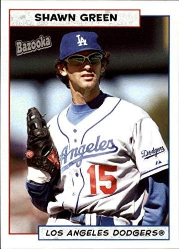 2005 Bazooka #21 Shawn Green MLB Baseball Trading Card