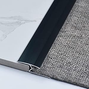 Vloer Overgangsstrip Randafwerking/Drempelafdekking/Tapijt Overgang Aluminium Strips – Tapijten om te betegelen…
