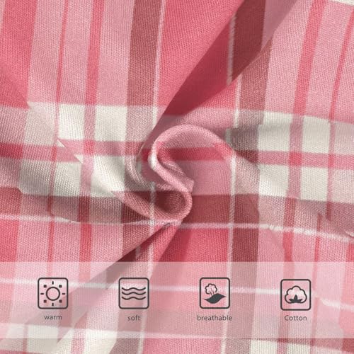 Girls' Underwear Soft Touch Comfort Underwear for Kid Pink Plaid Pattern in Sizes 2T,3T, 4T, 5T, 6Y and 8Y3