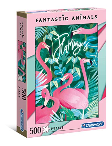 Clementoni 35067 - Puzzle 500 Piezas Flamingo