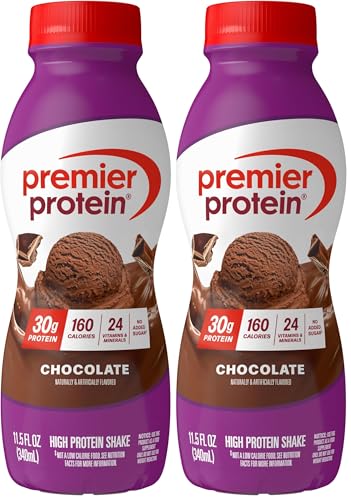 Image of Premier Protein 30g Protein Shake, Chocolate, 11.5 fl oz (Pack of 2)