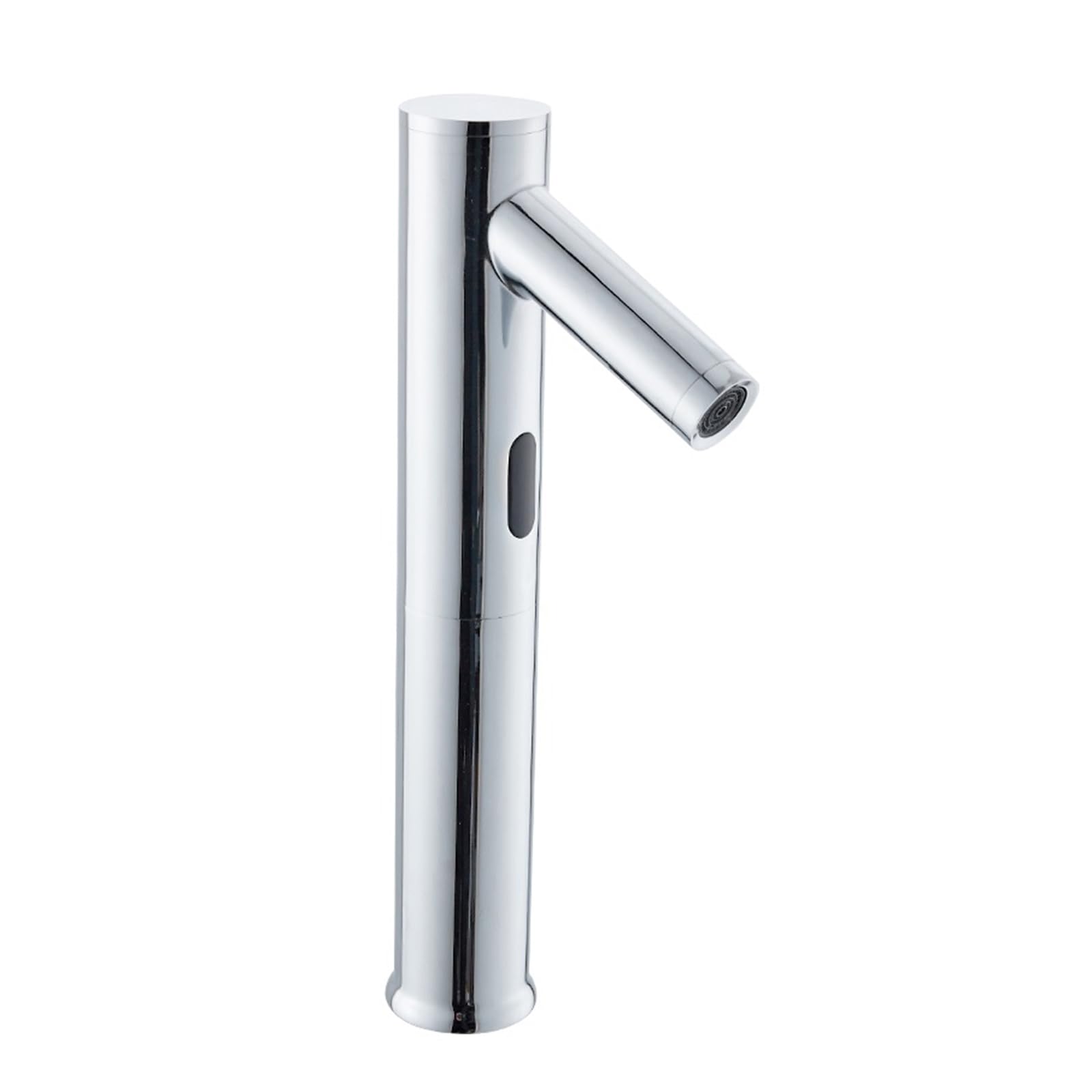ZYCHSJXA Touchless Basin Tap Chrome Tall Bathroom Sink Taps Mixers Infrared Hot and Cold Water Mixer Sensor Faucet