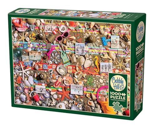 Cobble Hill Puzzle 1000 pièces Scène de Plage Poster Inclus