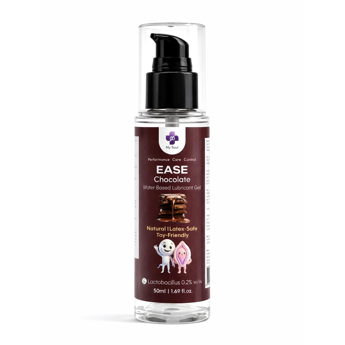 My Soul Chocobliss | Medicated & Fertility Aloe Vera Pleasure Lubricant | Medically Backed | Skin Friendly, Infused with Neem and Natural Aloe Vera- (50 ML Tube)-image-42