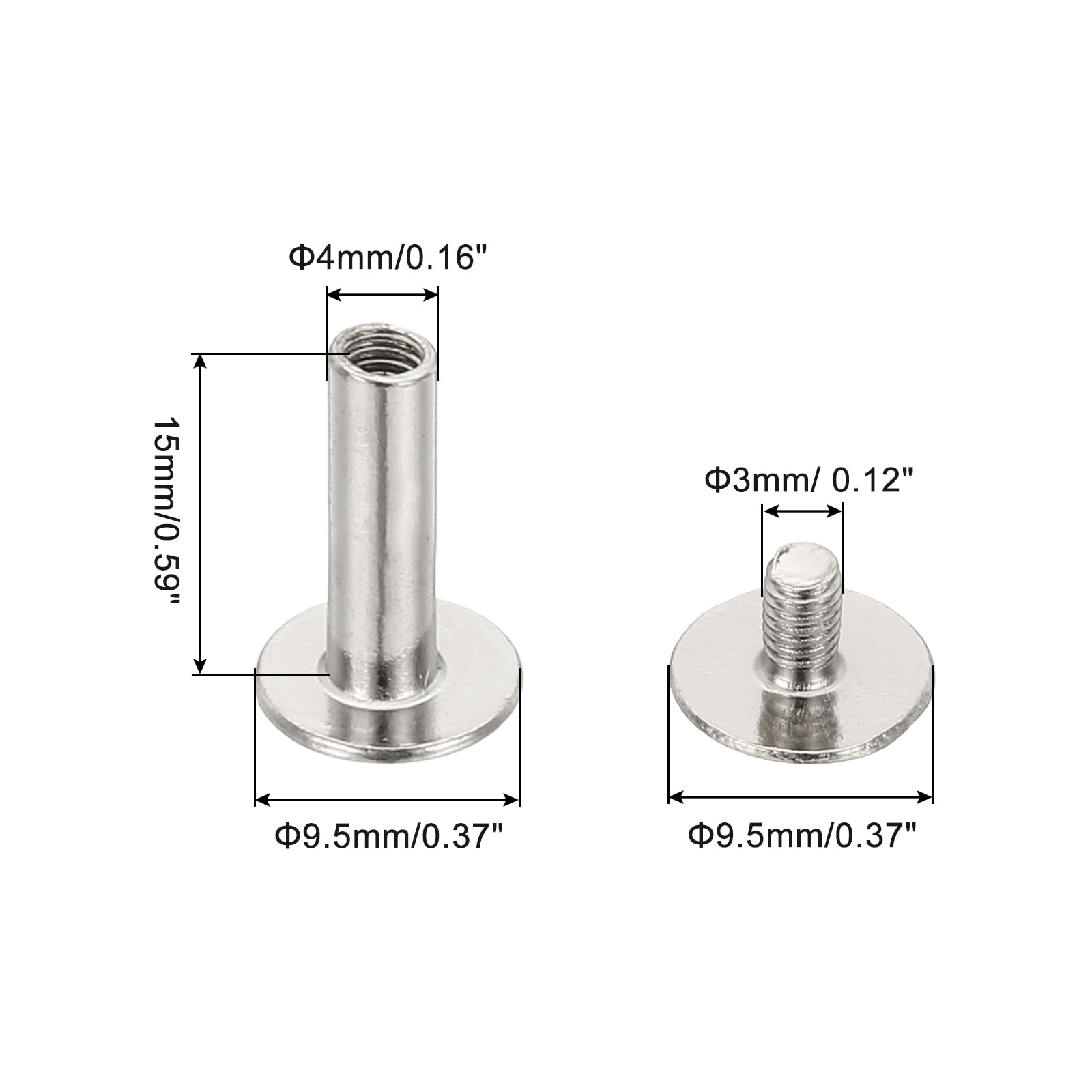 PATIKIL Chicago Screws - Image 2