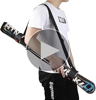 Amazon.co.jp: Ren He スキー板用 スキーショルダーキャリア