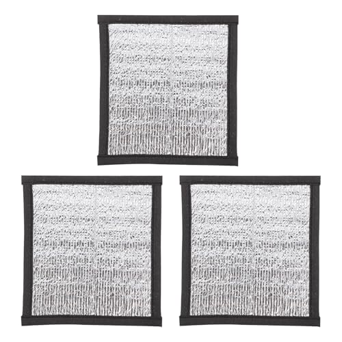 Set de 3 Almohadillas Térmicas para Reptiles 16x16 cm