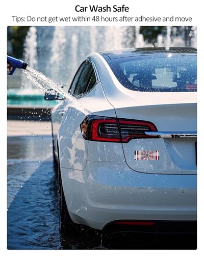Image of 2025 Plaid Metal Letters for Tesla, Sticker Tailgate Letters Emblems Model 3 Y S X Accessories Plaid Emblem Tesla Metal Raised Tailgate Letters