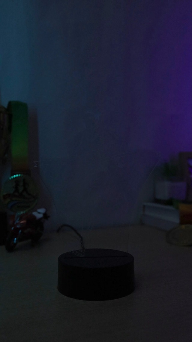 Image of OkiyiD Running Gifts for Men Boys Runners, Male Running 3D Night Light Illusion Lamp with 16 Colors Remote Controller, Boys Birthday Xmas Competition Gifts for Track and Field Athlete Bedroom Decor