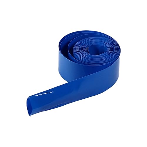 Othmro Kit de tubos termorretráctiles de batería de 32.8 pies, tubo termorretráctil de PVC con aislamiento de ancho de 1.26 pulgadas, tubo retráctil