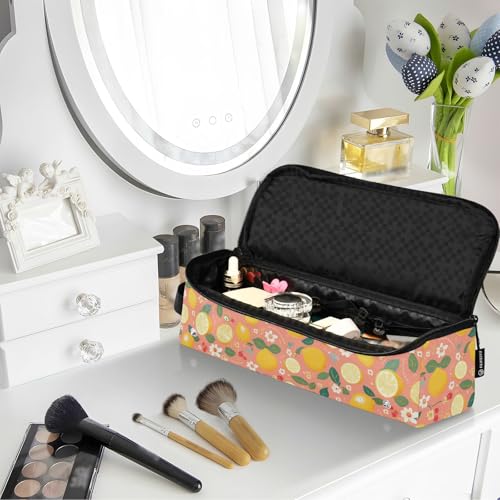 Organizador 2 en 1 para herramientas de cabello con tapete resistente al calor impermeable para planchas, rizadores y secadores portátil miniatura 6