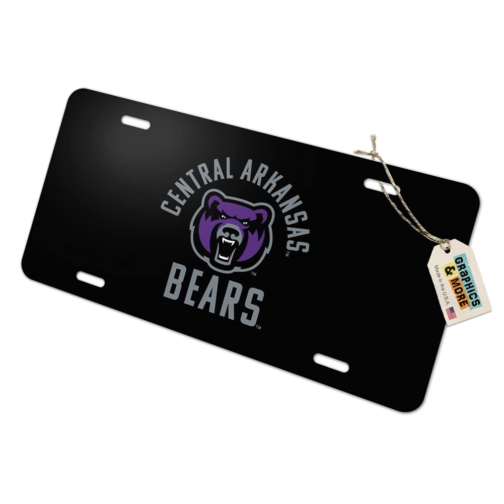 GRAPHICS & MORE University of Central Arkansas Bears Novelty Metal Vanity Tag License Plate
