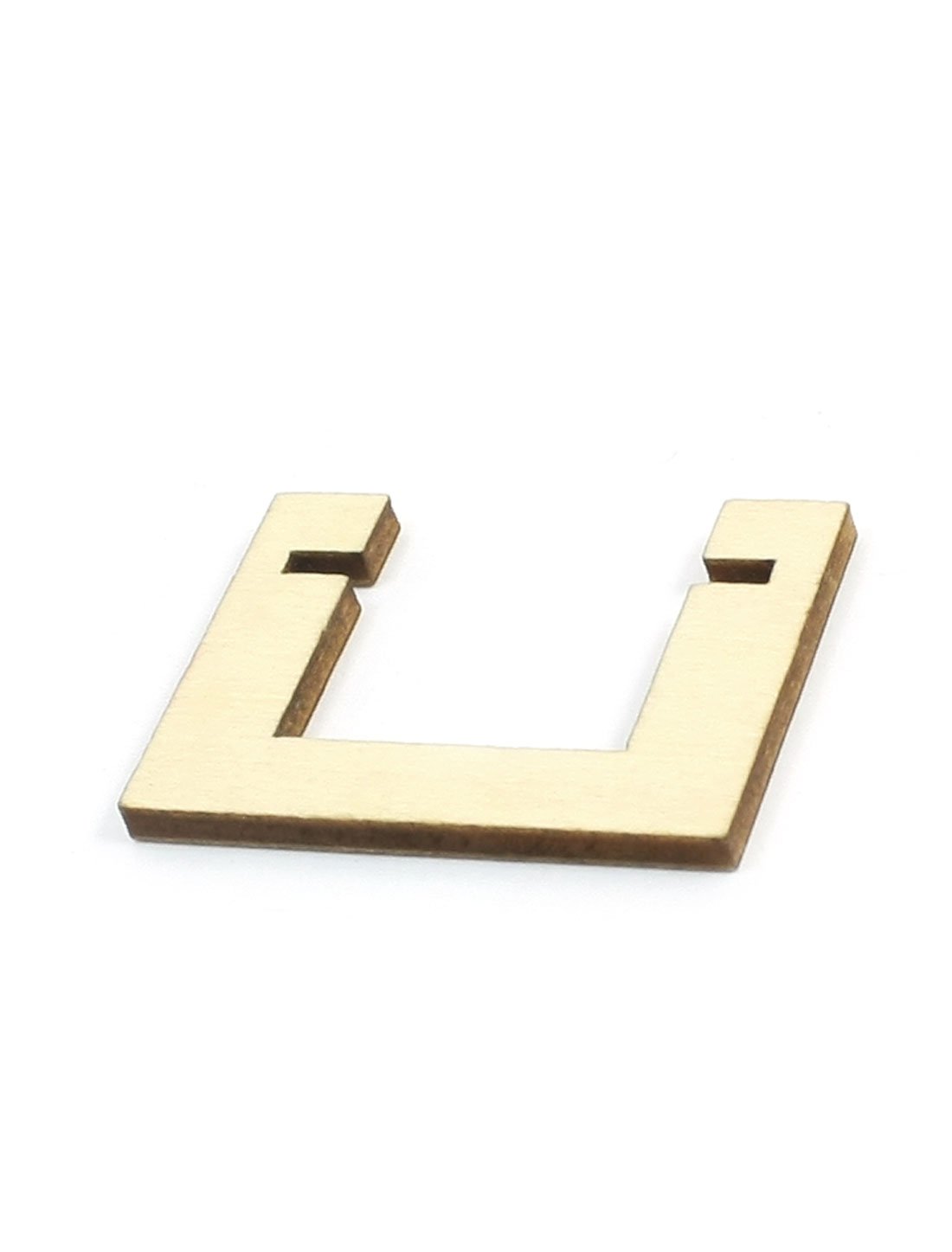 Aexit 5mm x Electrical equipment 3mm Notch 40mm x 30mm x 3mm Wooden Mount for RC Model Steering Engine