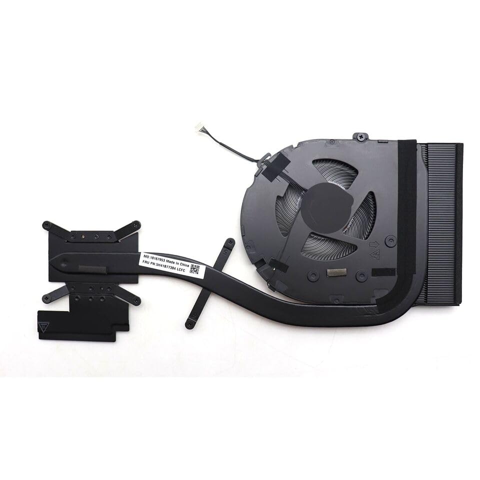 Generic New CPU Cooling Fan with Heatsink for Lenovo Thinkpad T16 Gen 2 (Type 21HH, 21HJ) P/N:5H41B77382, 5H41B77384