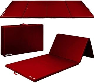 Redant Exercise Yoga Mat Gymnastics Training Tumbling High Destiny Foam Foldable 72 x 24x 12 mm Foldable Traveling mat Yog Price In India