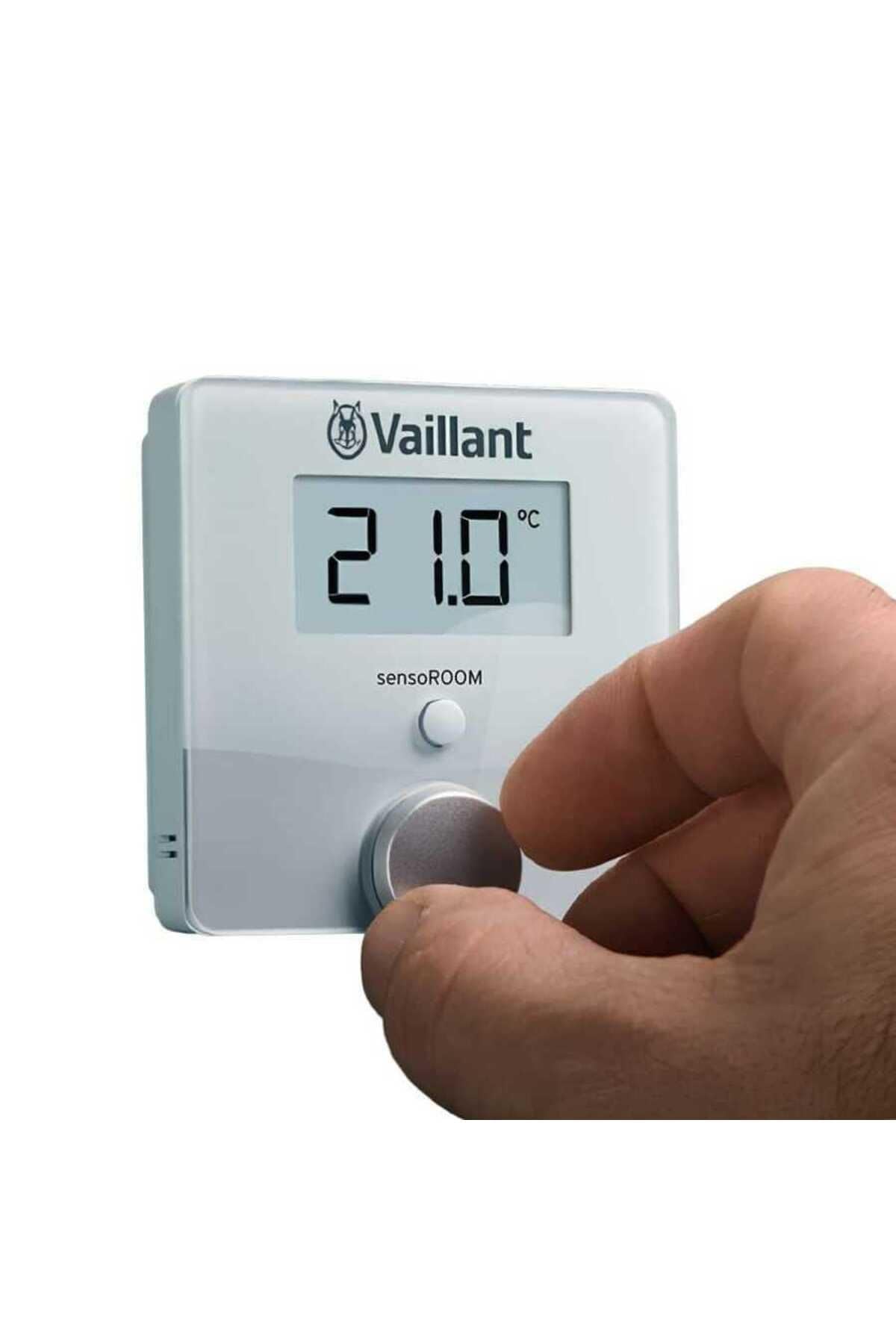 Vaillant sensoROOM connect cronotermostato evoluto wi-fi, bianco 0010035734
