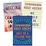 Chimamanda Ngozi Adichie Bestselling 3 Books Collection - Americanah, We Should All Be Feminists, Half of a Yellow Sun