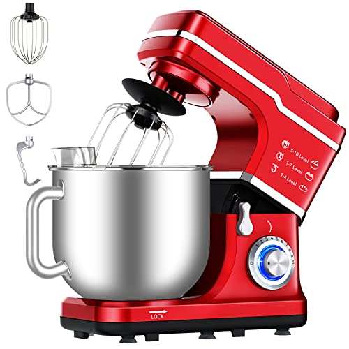 Garvee 7.5QT Red Mixer