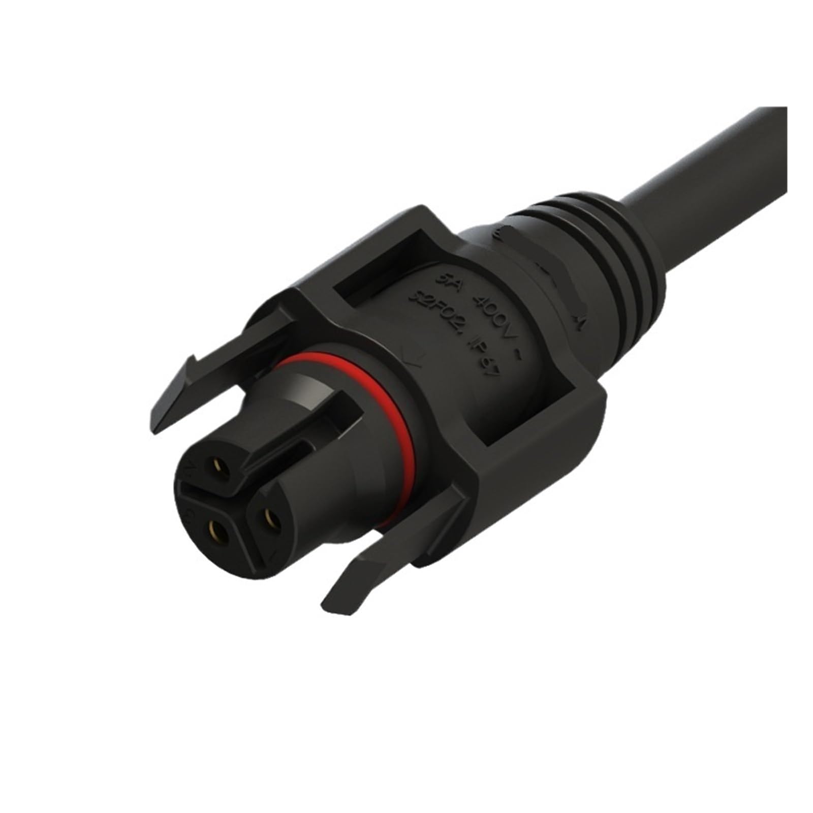 Conector rápido CSA impermeable IP68 de 3 pines para iluminación exterior