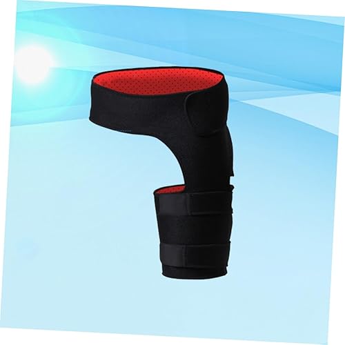 Miniatura 2 de Correa protectora de cadera Soporte de compresión para músculos tirados Manga isquiotibial Manga del muslo Soporte de pierna Manga de pierna Soporte