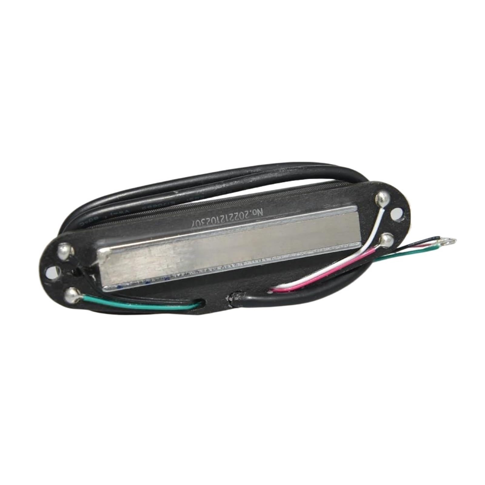 Profesjonalna Wydajność Przetworniki Do Gitary Ele Alnico 5 Hot Dual Rails Humbucker Pickup Pojedynczy Kolor Cewki Dla Części Do Gitary Elektrycznej ST SQ(White 13.2K)