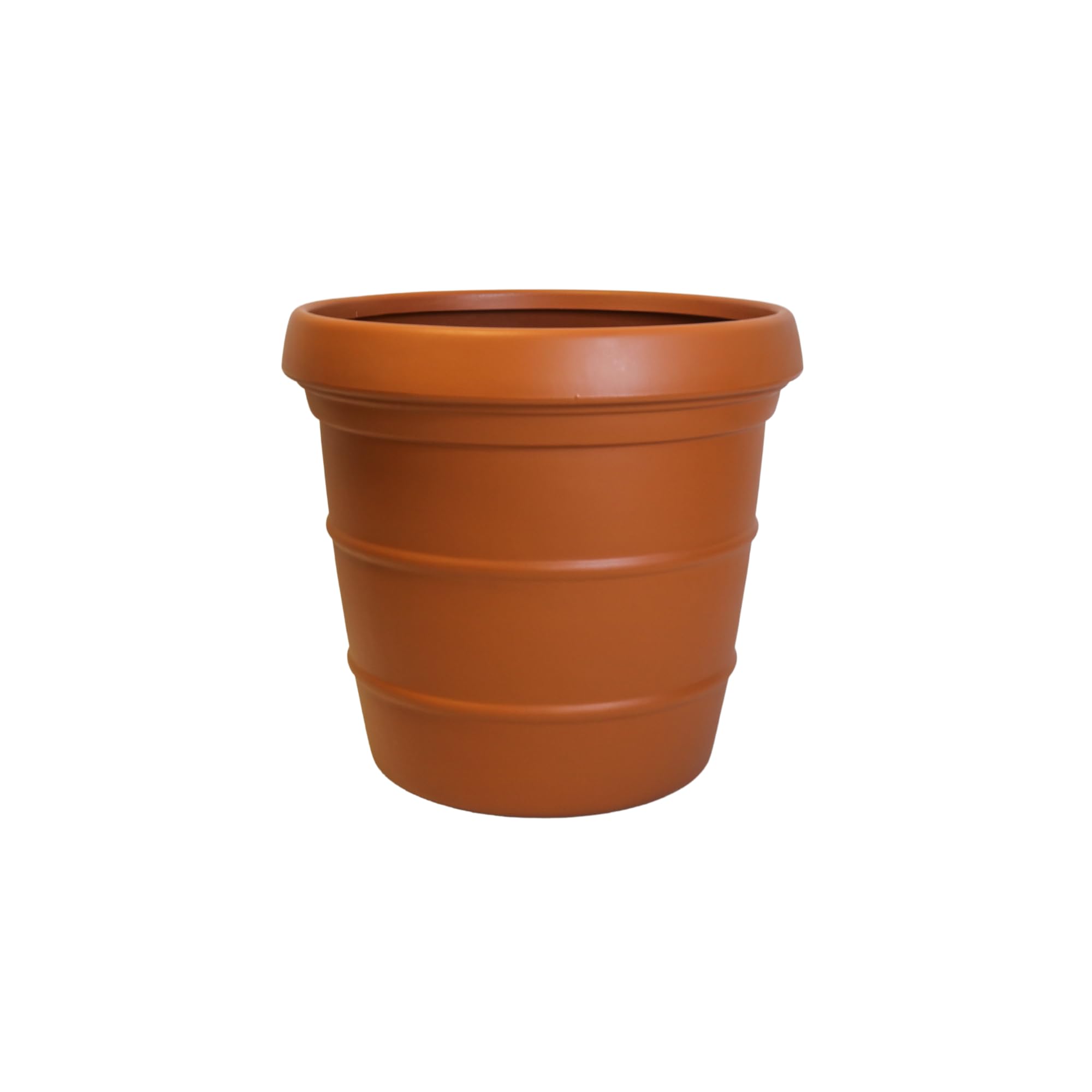 Trifibre Large Outdoor Planter 66Cm 140L Rotomoulded Heavy Duty Plastic Plant PotKensington Rust from B&Q