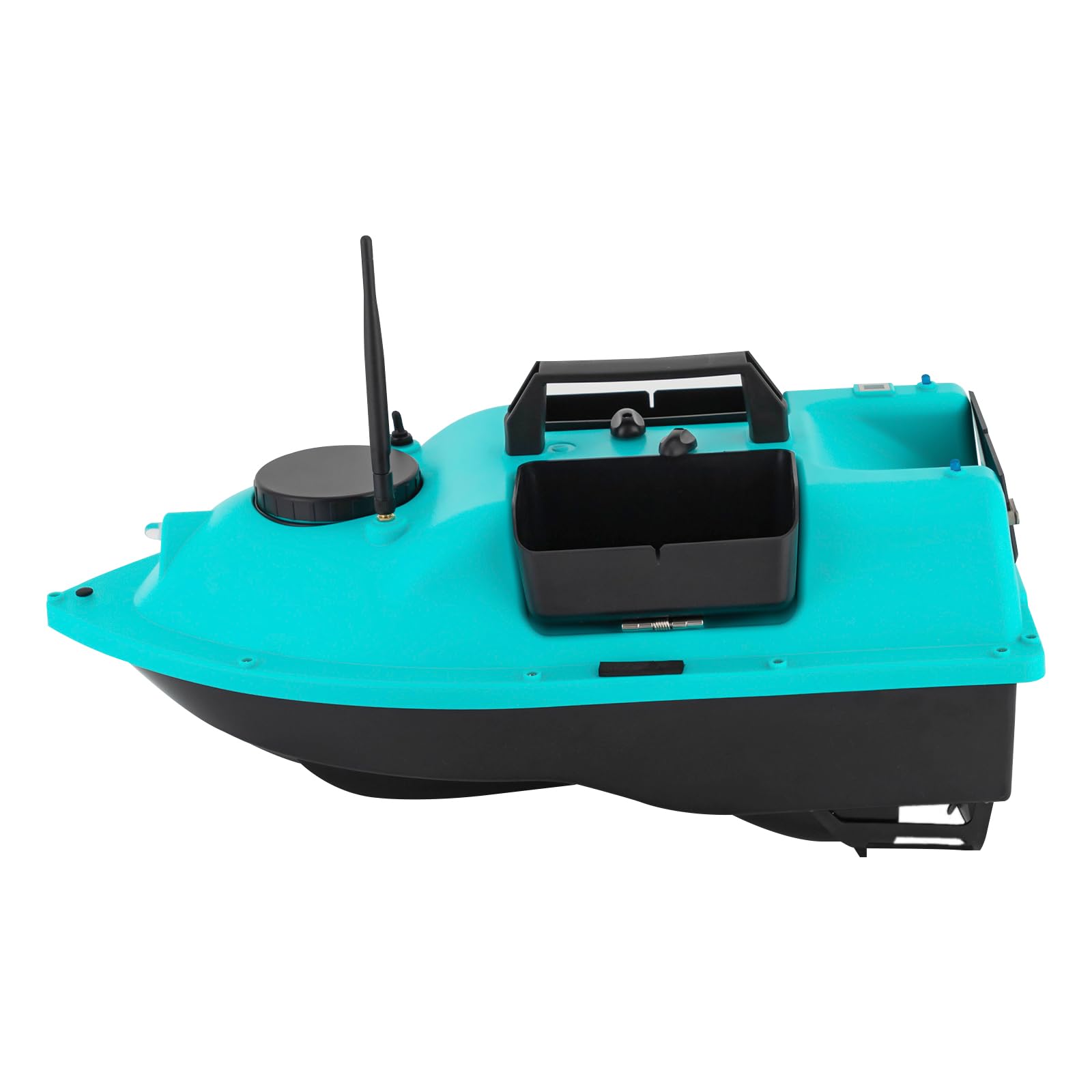 Esca da pesca, barca, barca da pesca, esca per la pesca del surf, con ecoscandaglio e GPS, barca a pesce, con sensore sonar, batterie di ricambio, borsa