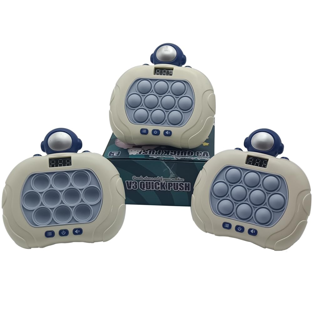 Upgraded LED Screen, 999 Levels, Whack-a-Mole Toy for Decompression, Hand-Eye Coordination, Stress Relief, Adult/Kid Educational Toy