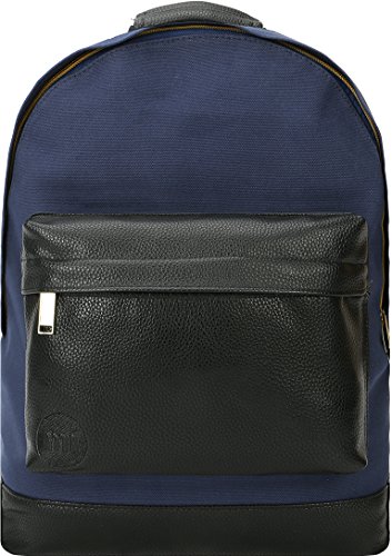 Mi-Pac - Zaino casual in tela, 41 cm, 17 L, colore: Blu navy/Nero