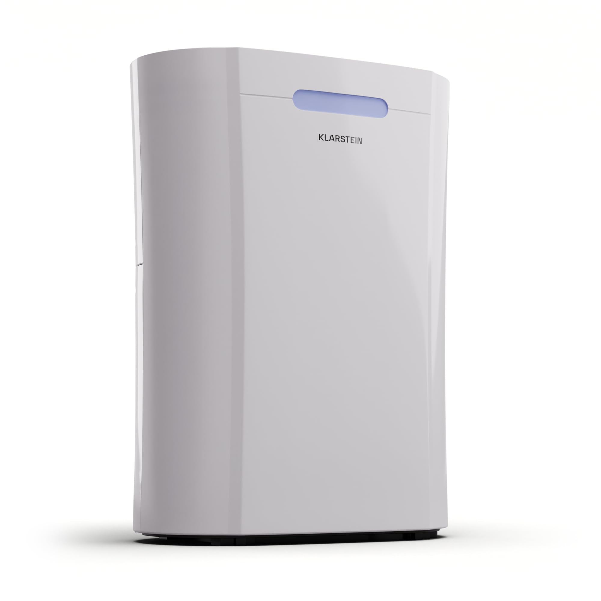 Klarstein Osuszacz powietrza elektryczny, Osuszacz do mieszkania, łazienki i piwnicy, Oszczędny cichy Elektryczny dehumidifier z panelem dotykowym, budowlany o pojemności 10L