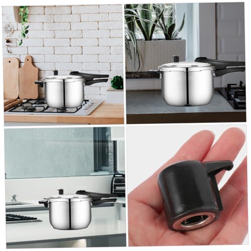 Pieza de repuesto para olla a presión con válvula de escape eléctrica fácil de limpiar, diseño de alivio de seguridad miniatura 4