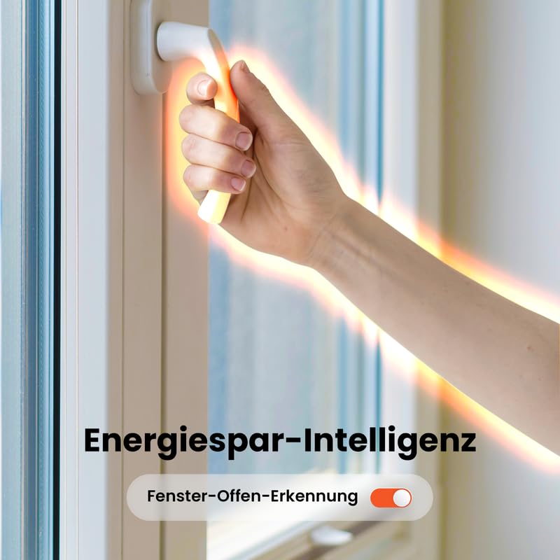 Touchthermostat, Heizungsthermostat – Digital Thermostat Heizung, Thermostat Fußbodenheizung, Thermostat Heizung (Schwarz)