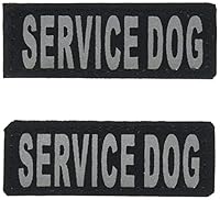 Algopix Similar Product 3 - Dogline Removable Patches Service Dog