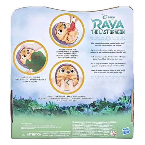 Disney Raya et Le dernier Dragon Bébé Tuk Tuk avec Effets sonores Figurine pour Filles et garçons à partir de - vue 4
