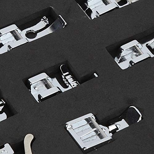 Set de 11 pies prensatelas para máquina de coser miniatura 5