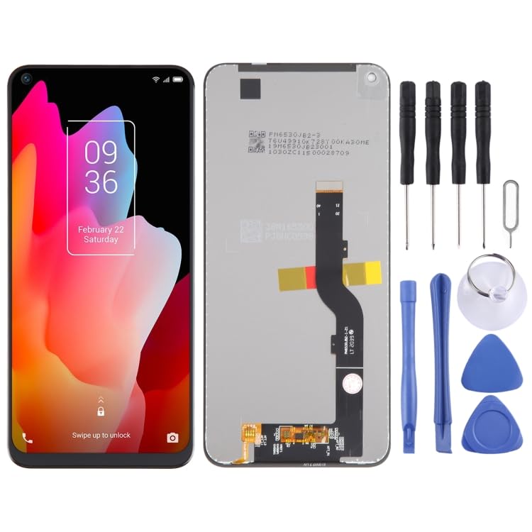 Opiniones y reviews de pantallas tcl de esta semana. 49 LLSOCXHWDCF Piezas de Repuesto para teléfonos móviles Pantalla LCD TFT para TCL 10L / TCL 10 Lite/TCL PLEX / T780H / T770H Digitante Conjunto Completo